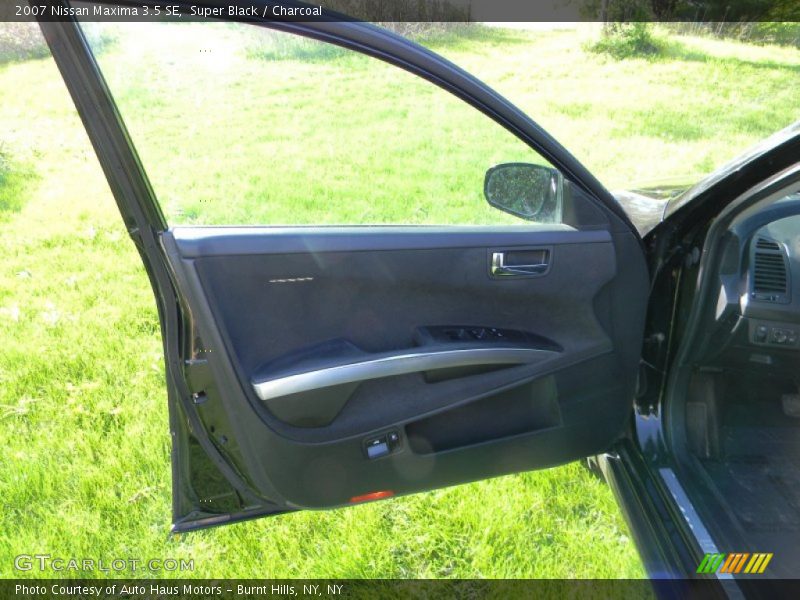 Super Black / Charcoal 2007 Nissan Maxima 3.5 SE