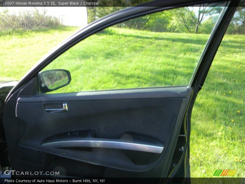 Super Black / Charcoal 2007 Nissan Maxima 3.5 SE