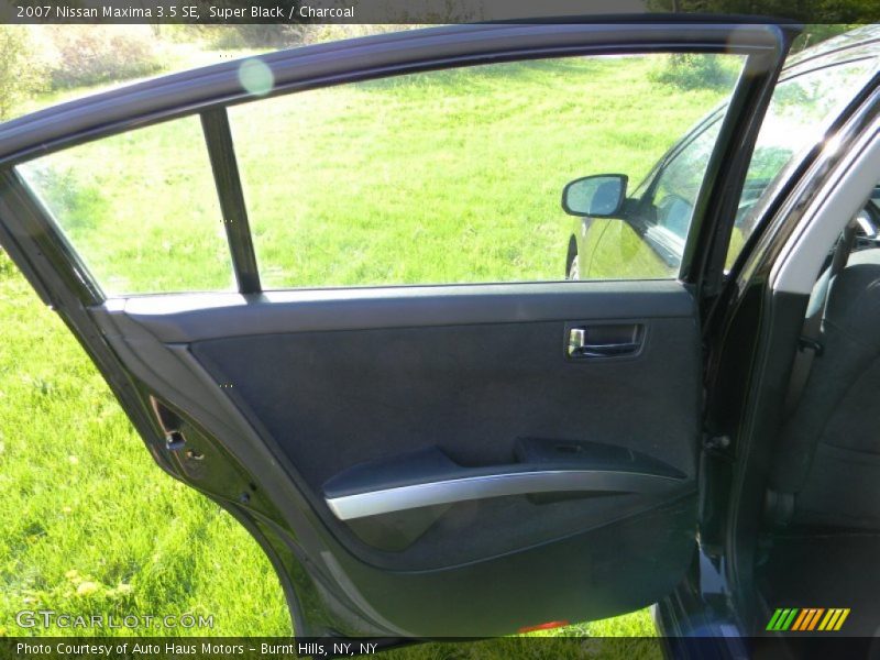 Super Black / Charcoal 2007 Nissan Maxima 3.5 SE