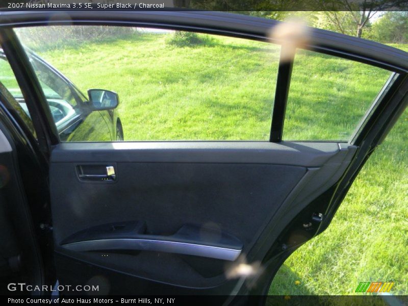 Super Black / Charcoal 2007 Nissan Maxima 3.5 SE
