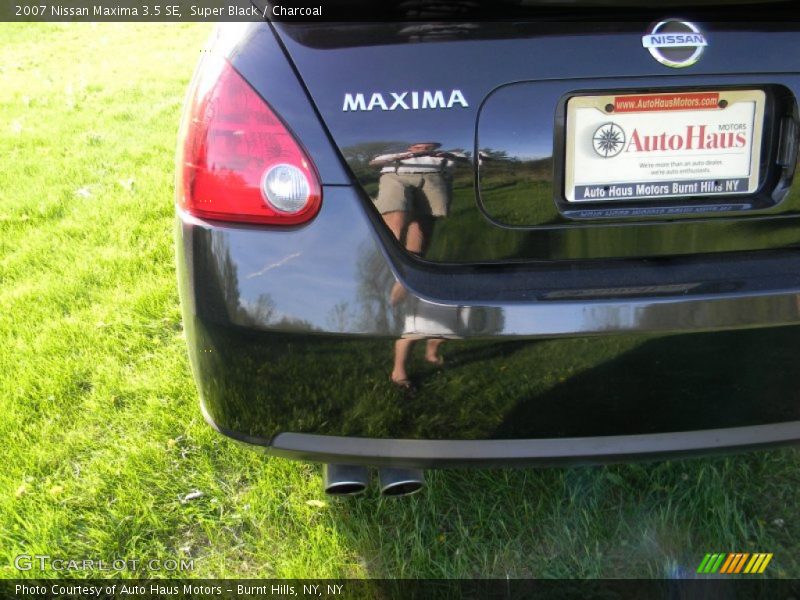 Super Black / Charcoal 2007 Nissan Maxima 3.5 SE