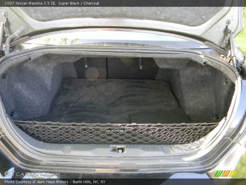 Super Black / Charcoal 2007 Nissan Maxima 3.5 SE
