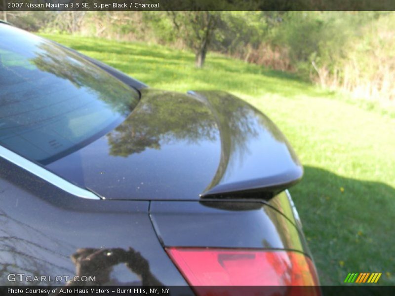 Super Black / Charcoal 2007 Nissan Maxima 3.5 SE