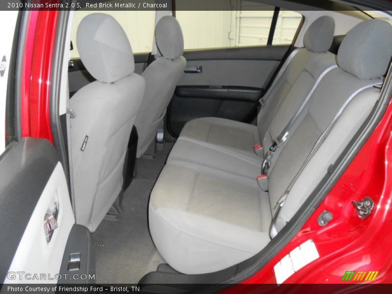 Red Brick Metallic / Charcoal 2010 Nissan Sentra 2.0 S