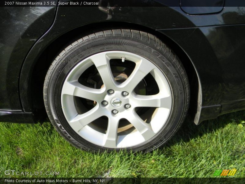 Super Black / Charcoal 2007 Nissan Maxima 3.5 SE