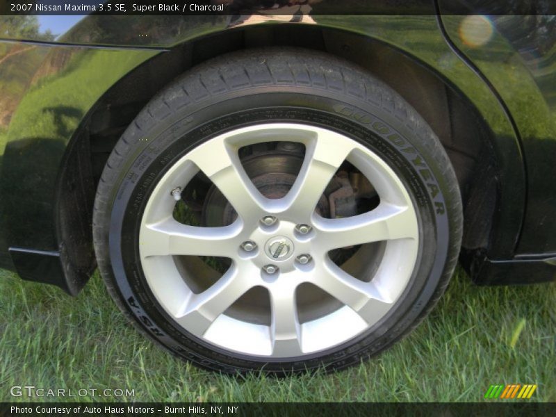 Super Black / Charcoal 2007 Nissan Maxima 3.5 SE