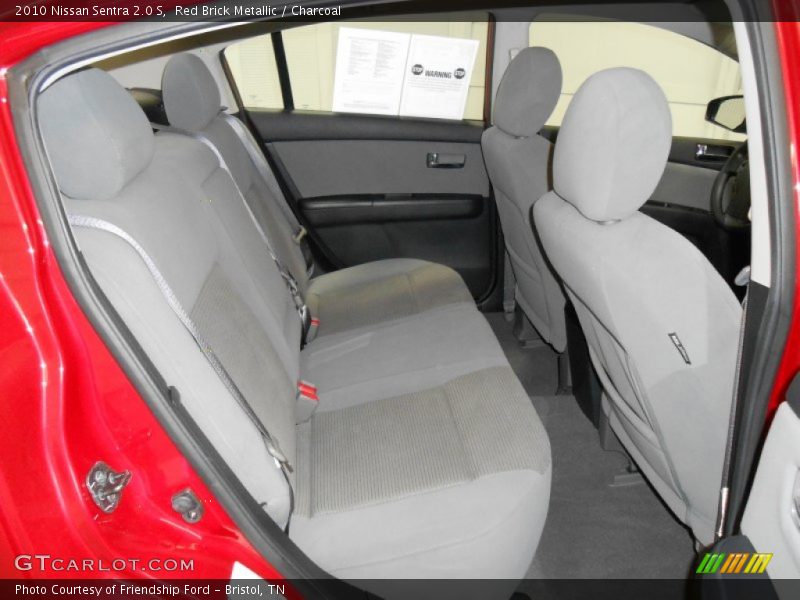 Red Brick Metallic / Charcoal 2010 Nissan Sentra 2.0 S
