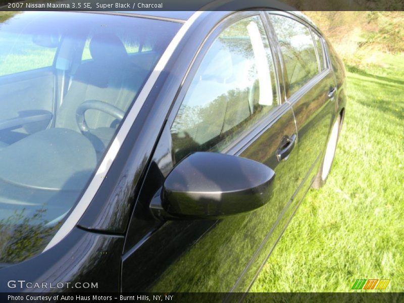 Super Black / Charcoal 2007 Nissan Maxima 3.5 SE