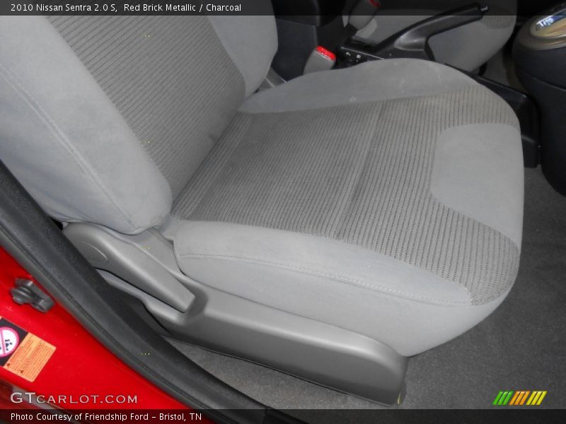 Red Brick Metallic / Charcoal 2010 Nissan Sentra 2.0 S