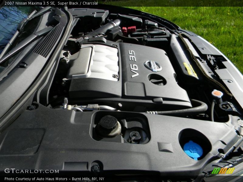 Super Black / Charcoal 2007 Nissan Maxima 3.5 SE