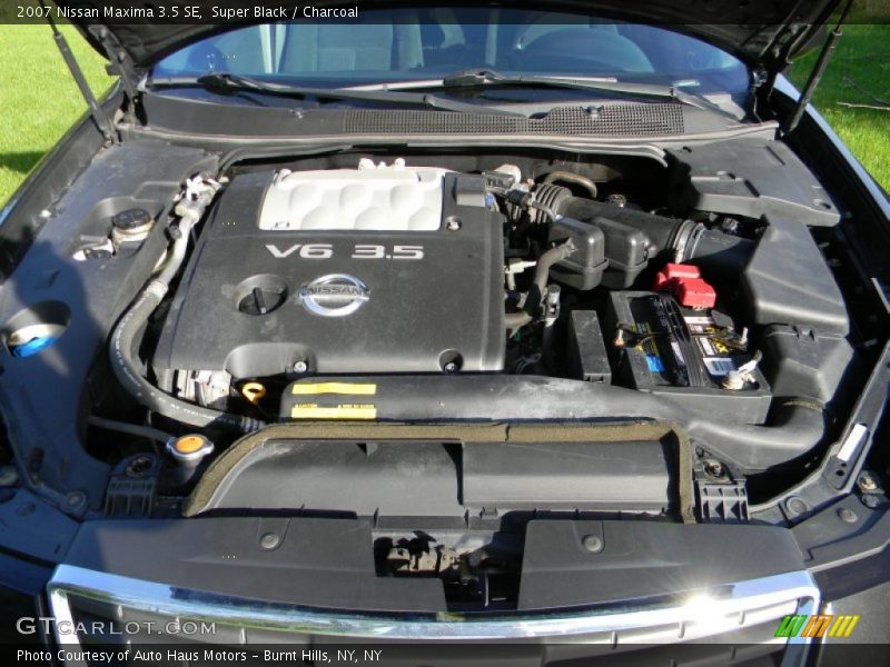 Super Black / Charcoal 2007 Nissan Maxima 3.5 SE