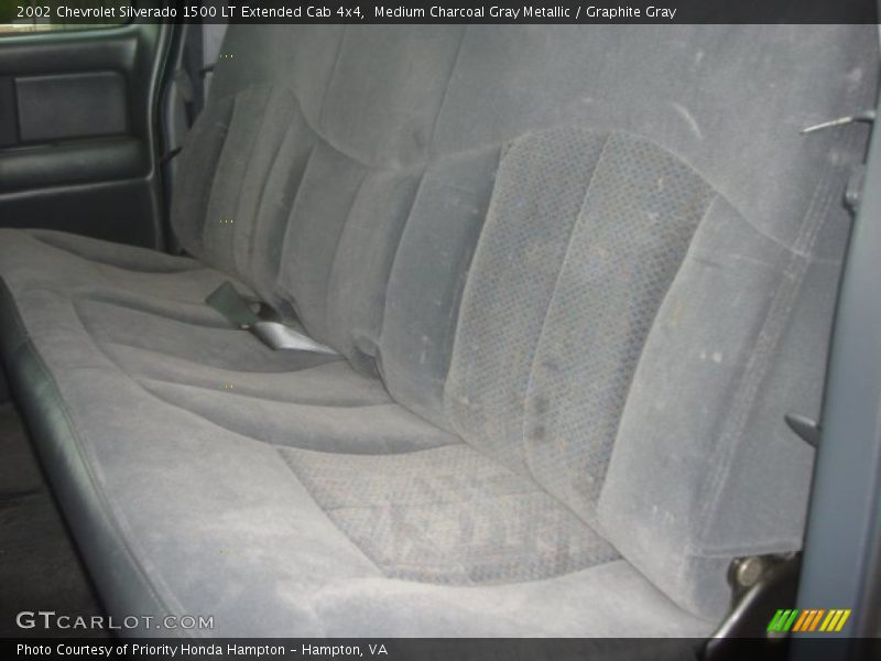 Medium Charcoal Gray Metallic / Graphite Gray 2002 Chevrolet Silverado 1500 LT Extended Cab 4x4