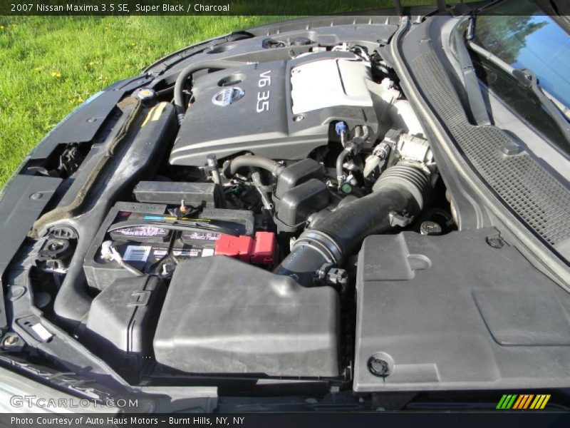 Super Black / Charcoal 2007 Nissan Maxima 3.5 SE