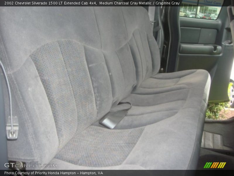 Medium Charcoal Gray Metallic / Graphite Gray 2002 Chevrolet Silverado 1500 LT Extended Cab 4x4