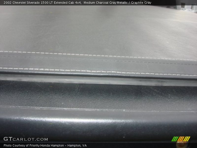 Medium Charcoal Gray Metallic / Graphite Gray 2002 Chevrolet Silverado 1500 LT Extended Cab 4x4
