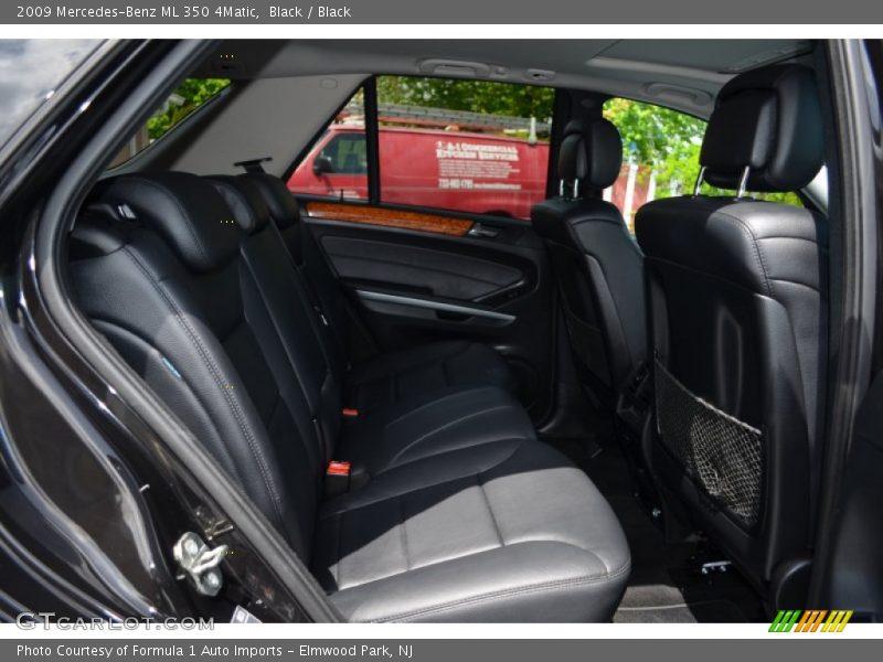 Black / Black 2009 Mercedes-Benz ML 350 4Matic