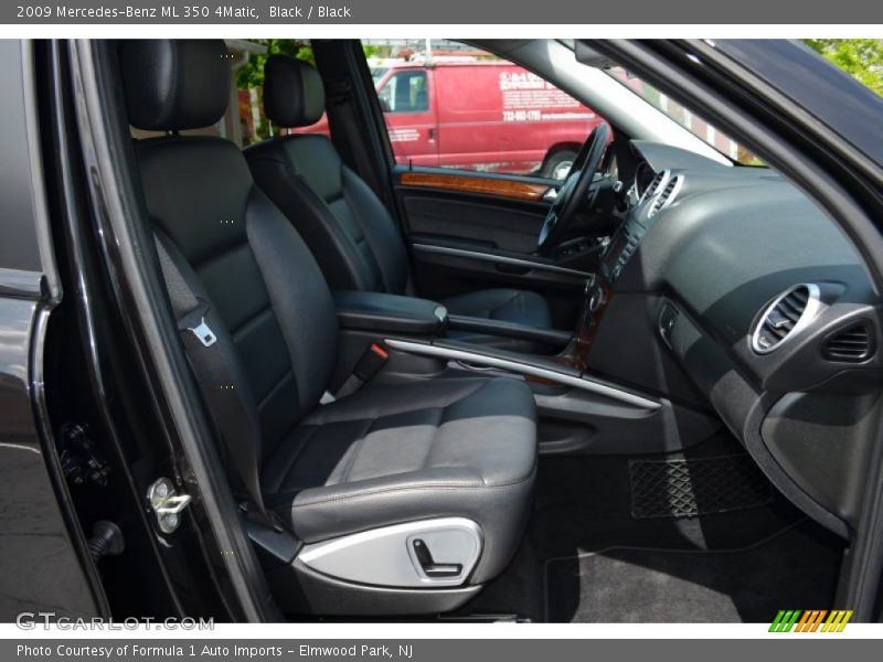 Black / Black 2009 Mercedes-Benz ML 350 4Matic