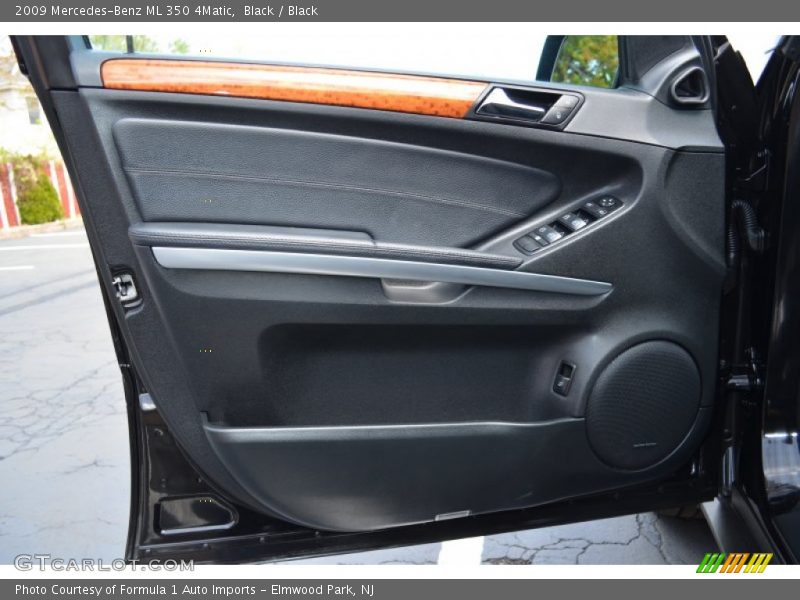 Black / Black 2009 Mercedes-Benz ML 350 4Matic