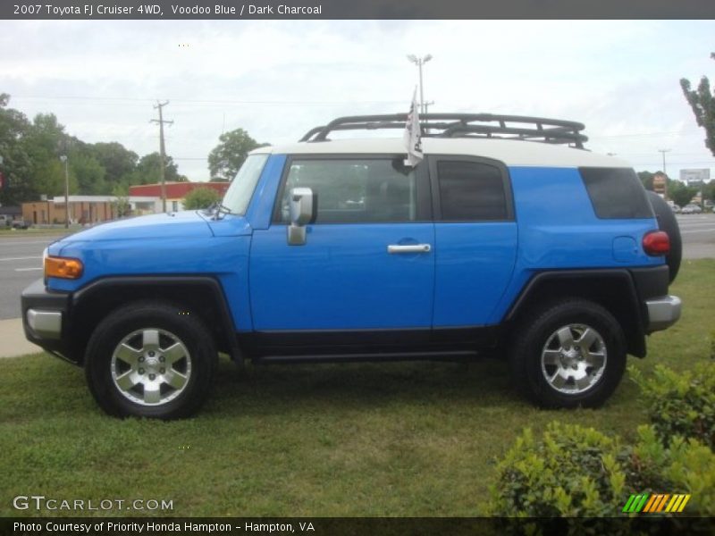 Voodoo Blue / Dark Charcoal 2007 Toyota FJ Cruiser 4WD