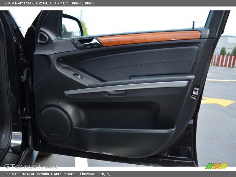 Black / Black 2009 Mercedes-Benz ML 350 4Matic