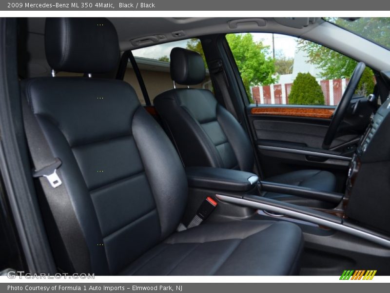 Black / Black 2009 Mercedes-Benz ML 350 4Matic