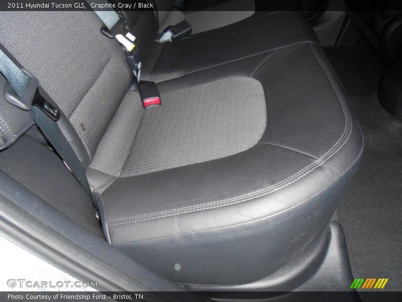 Graphite Gray / Black 2011 Hyundai Tucson GLS
