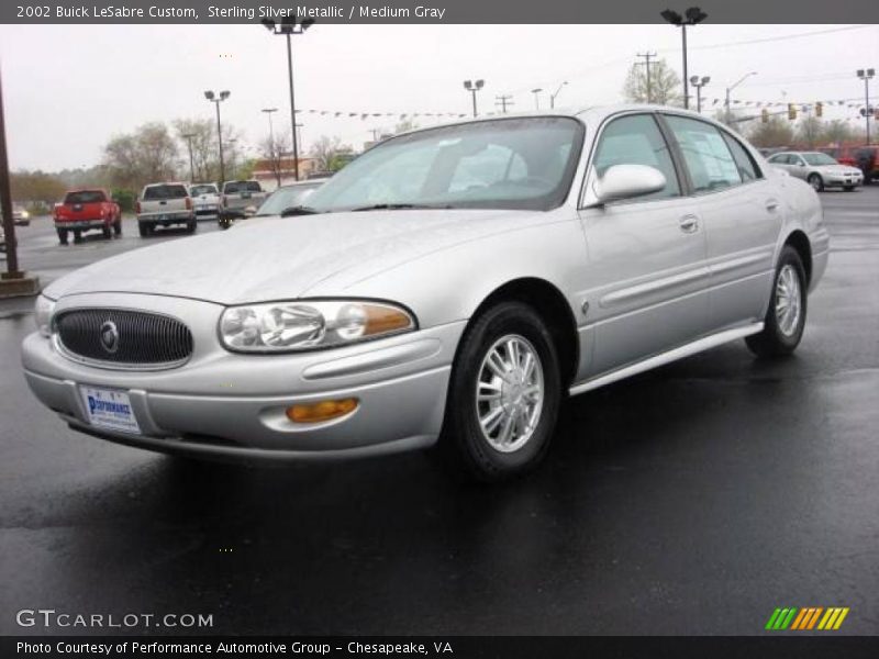 Sterling Silver Metallic / Medium Gray 2002 Buick LeSabre Custom