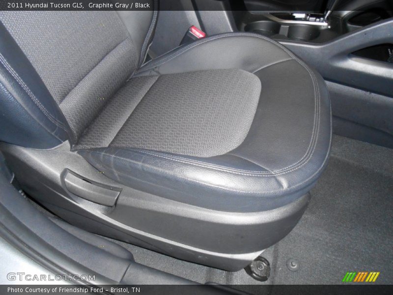Graphite Gray / Black 2011 Hyundai Tucson GLS
