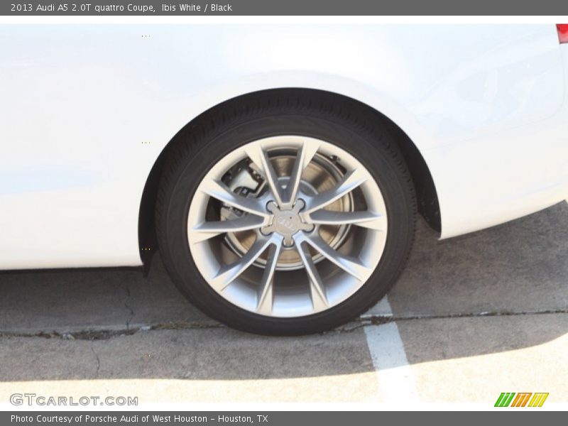 Ibis White / Black 2013 Audi A5 2.0T quattro Coupe