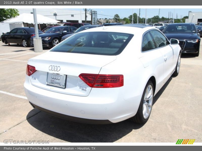 Ibis White / Black 2013 Audi A5 2.0T quattro Coupe