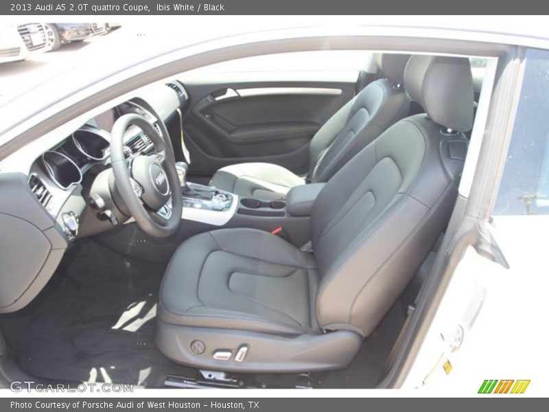 Ibis White / Black 2013 Audi A5 2.0T quattro Coupe