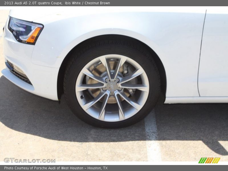 Ibis White / Chestnut Brown 2013 Audi A5 2.0T quattro Coupe