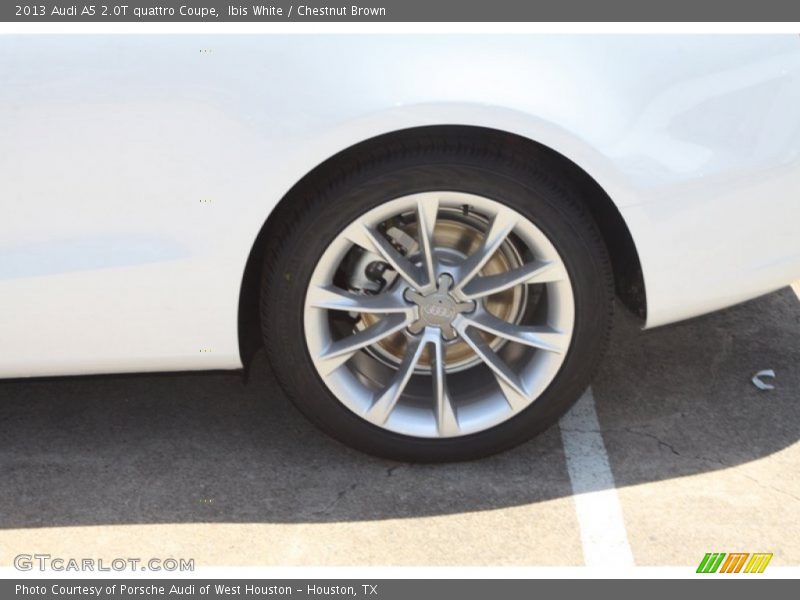 Ibis White / Chestnut Brown 2013 Audi A5 2.0T quattro Coupe