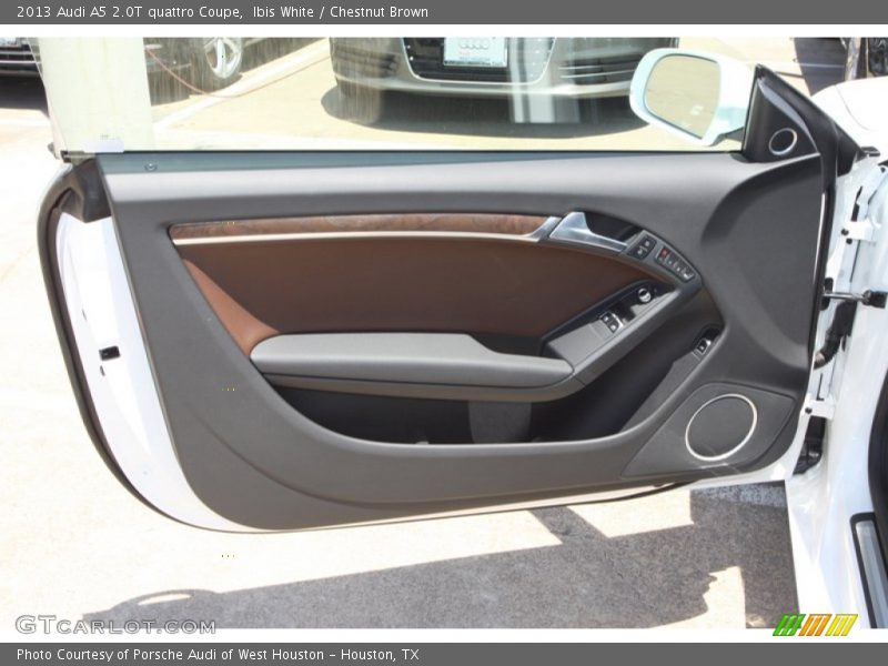 Ibis White / Chestnut Brown 2013 Audi A5 2.0T quattro Coupe