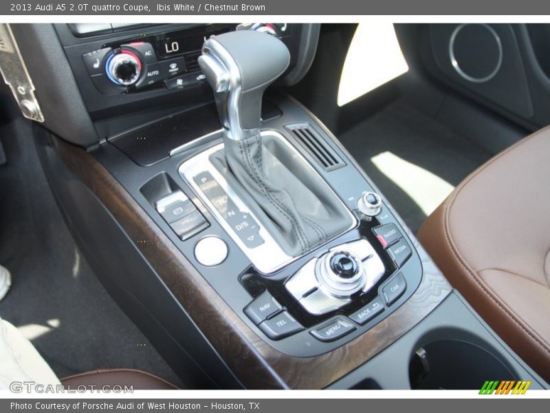 Ibis White / Chestnut Brown 2013 Audi A5 2.0T quattro Coupe