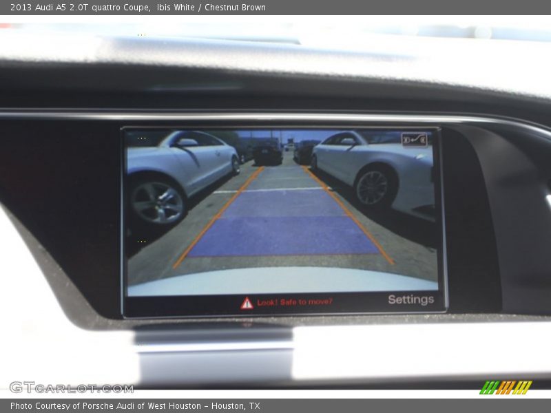 Ibis White / Chestnut Brown 2013 Audi A5 2.0T quattro Coupe