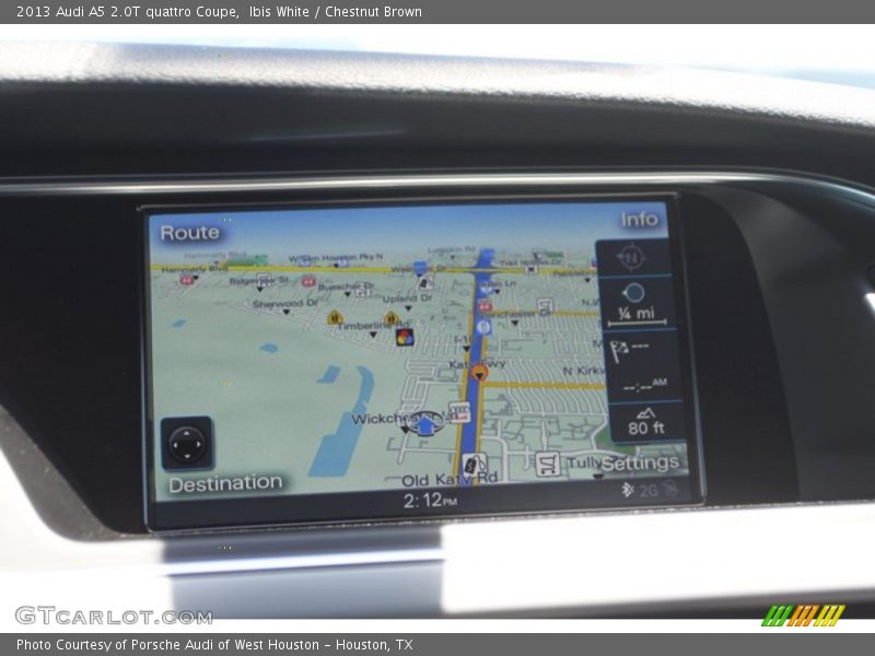 Ibis White / Chestnut Brown 2013 Audi A5 2.0T quattro Coupe