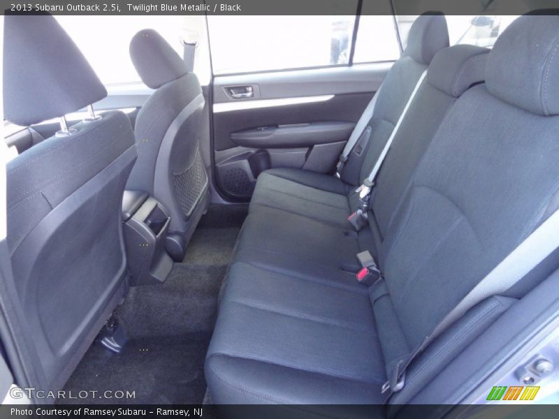 Twilight Blue Metallic / Black 2013 Subaru Outback 2.5i