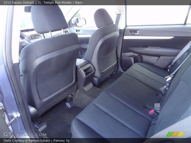 Twilight Blue Metallic / Black 2013 Subaru Outback 2.5i