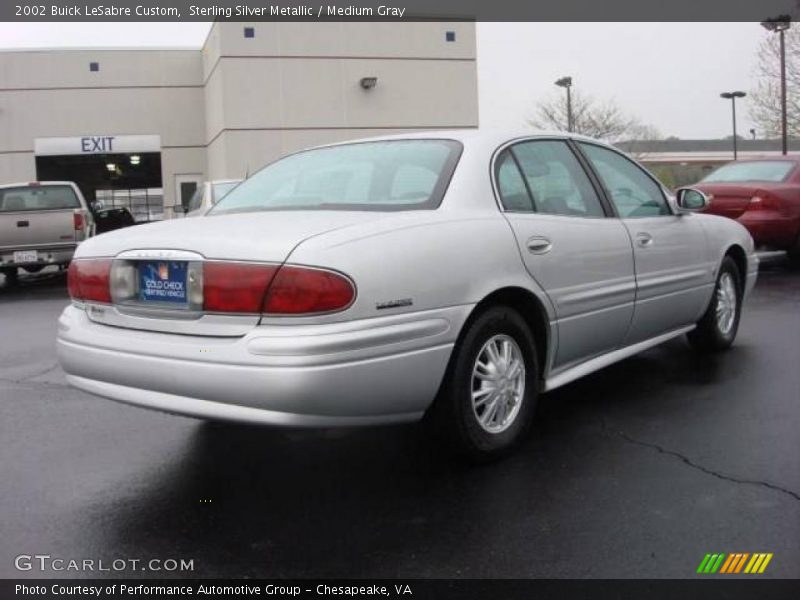 Sterling Silver Metallic / Medium Gray 2002 Buick LeSabre Custom