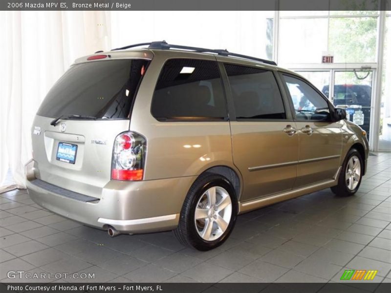 Bronze Metal / Beige 2006 Mazda MPV ES