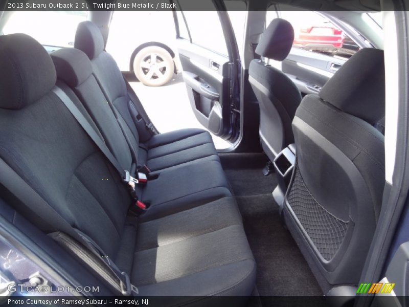 Twilight Blue Metallic / Black 2013 Subaru Outback 2.5i