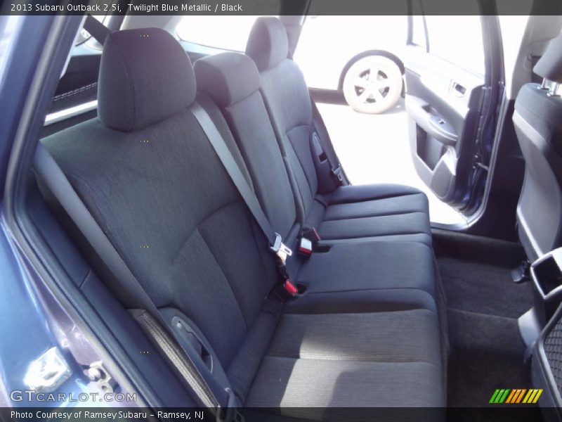 Twilight Blue Metallic / Black 2013 Subaru Outback 2.5i