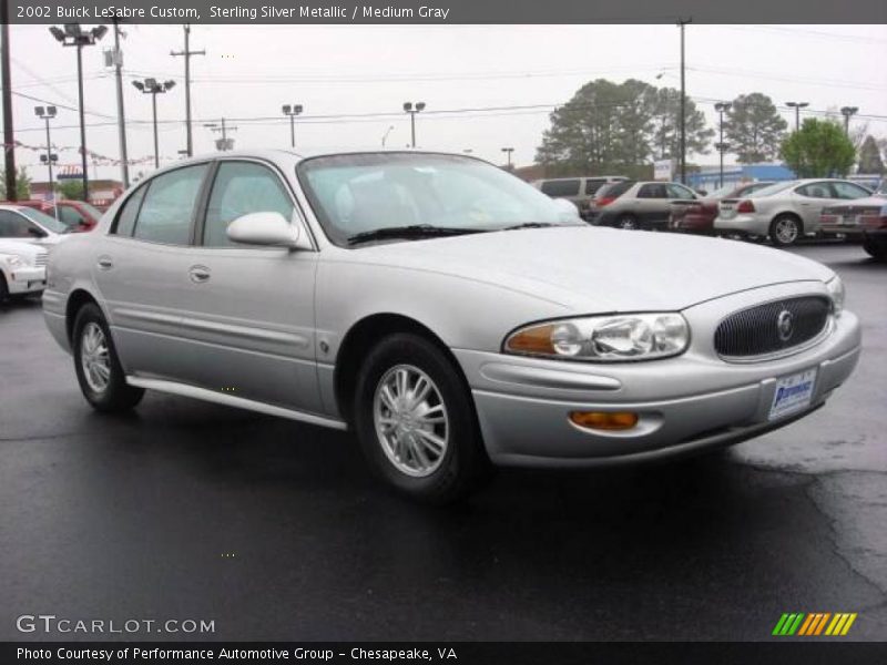 Sterling Silver Metallic / Medium Gray 2002 Buick LeSabre Custom