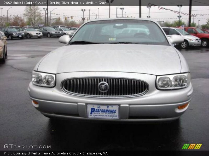 Sterling Silver Metallic / Medium Gray 2002 Buick LeSabre Custom