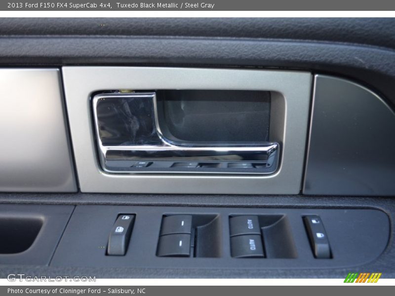 Tuxedo Black Metallic / Steel Gray 2013 Ford F150 FX4 SuperCab 4x4