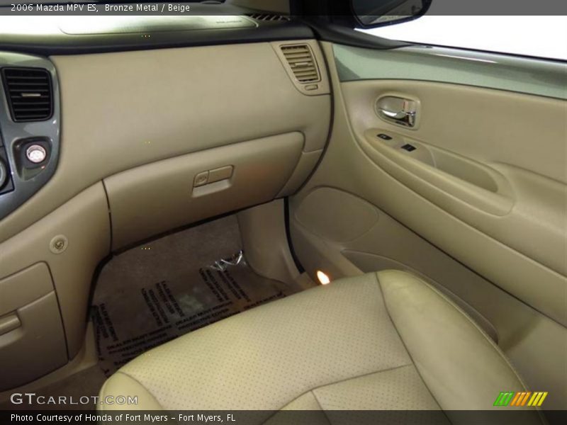 Bronze Metal / Beige 2006 Mazda MPV ES