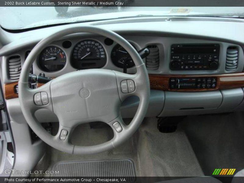 Sterling Silver Metallic / Medium Gray 2002 Buick LeSabre Custom