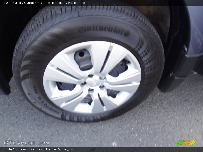 Twilight Blue Metallic / Black 2013 Subaru Outback 2.5i