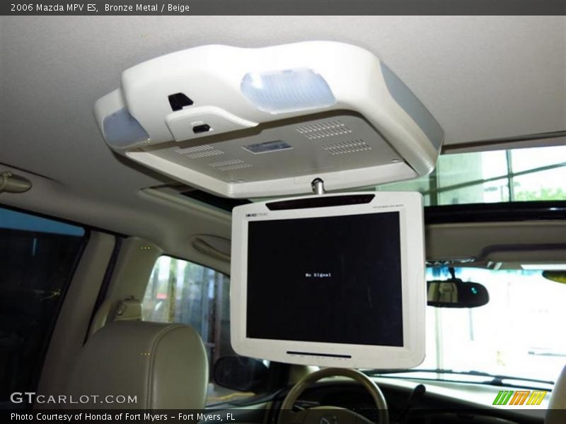 Entertainment System of 2006 MPV ES